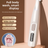 Quiet Waterproof Pet Hair Shaver with LED Light, Dogs and Cats