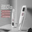 Rechargeable pet paw trimmer with wide washable head