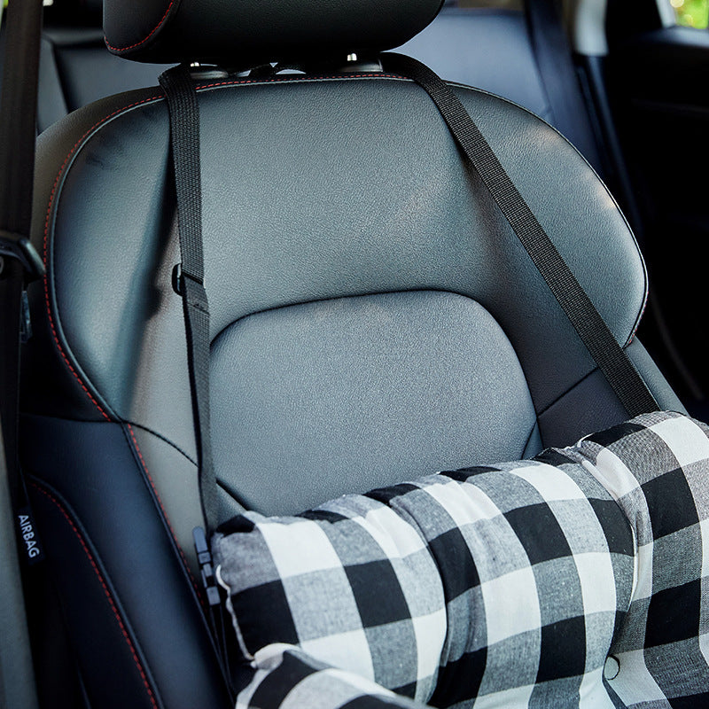 Portable car pet bed for small dogs, detail photo 4
