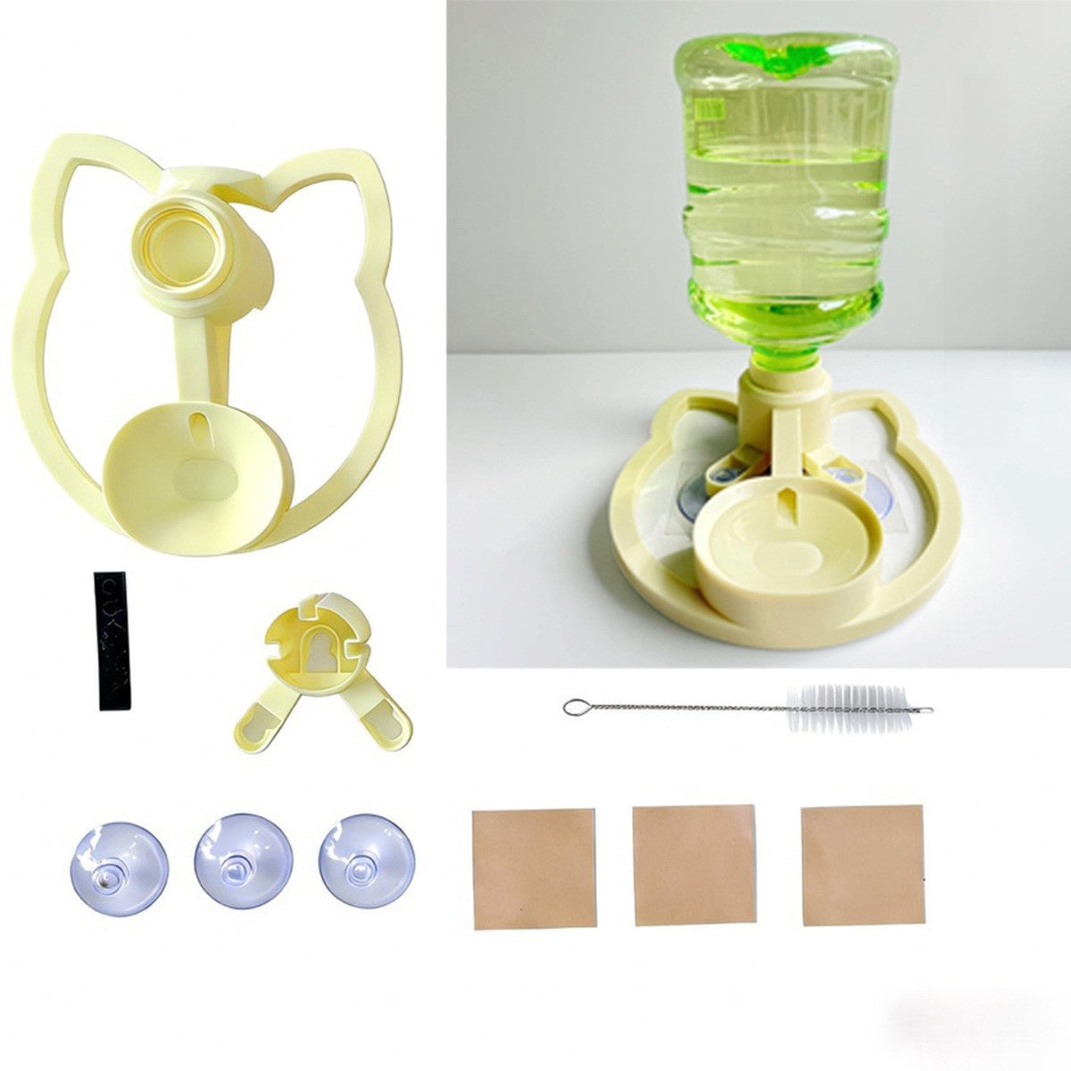 Automatic Pet Water Dispenser with Adjustable Height