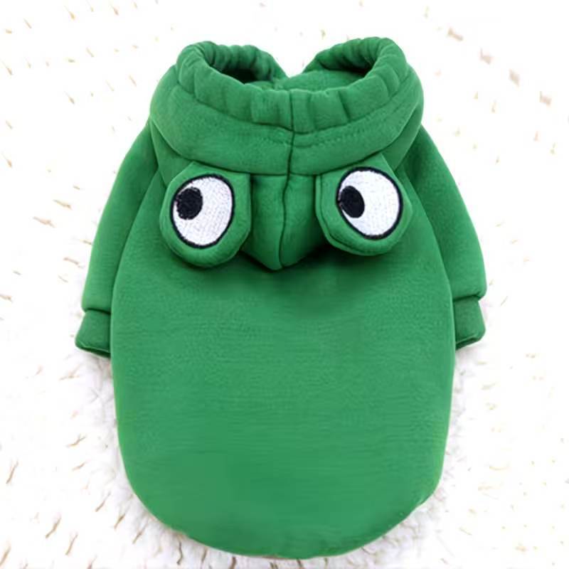 Green frog hoodie for dogs and cats, in Green Frog, image 9