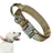 Tactical nylon collar and lead for dogs, available from Pet Royale UK