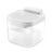 Automatic pet water fountain 3L in matte white