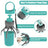 Six-Claw Dog Poop Scooper, Portable Hygienic Waste Picker