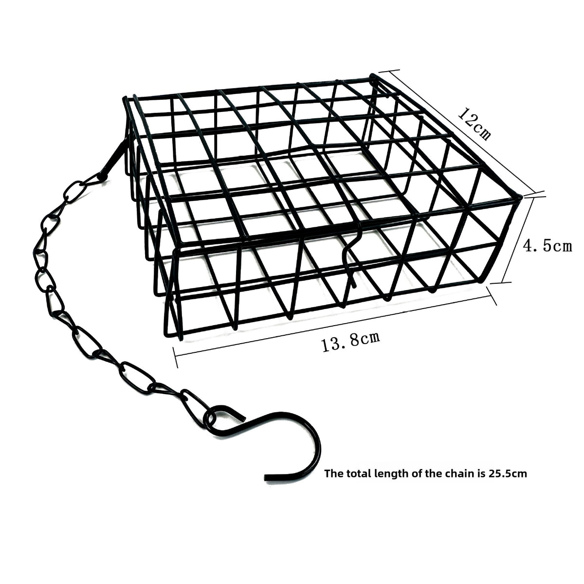 Garden bird feeding station attachments with tube feeder and tray, view 9