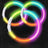 Trim to fit LED dog collar glowing in bright colour, product image 8