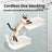 Double sided cat window hammock with suction cups and plush cushion, view 4 of 9