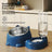 Gravity refill pet food and water bowl set, photo 1 of 13