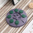 Dog puzzle slow feeder bowl in Rotating Round, Purple