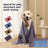 Quick-drying microfibre dog towel for bath time, main product photo