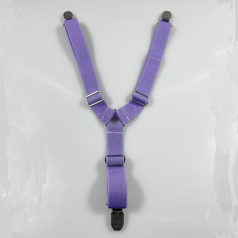 Adjustable elastic dog diaper suspender strap in plaid pattern, view 99