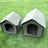 Outdoor waterproof EVA cat house for cats and small dogs, view 7