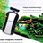 Magnetic aquarium glass cleaner with algae scraper for fish tanks, view 3