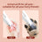 Wide Blade Paw Trimmer with LED Light, Quiet Rechargeable Shaver