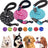 Reflective nylon dog lead in 8 colour options