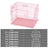 Foldable wire pet crate with removable tray, detail photo 11