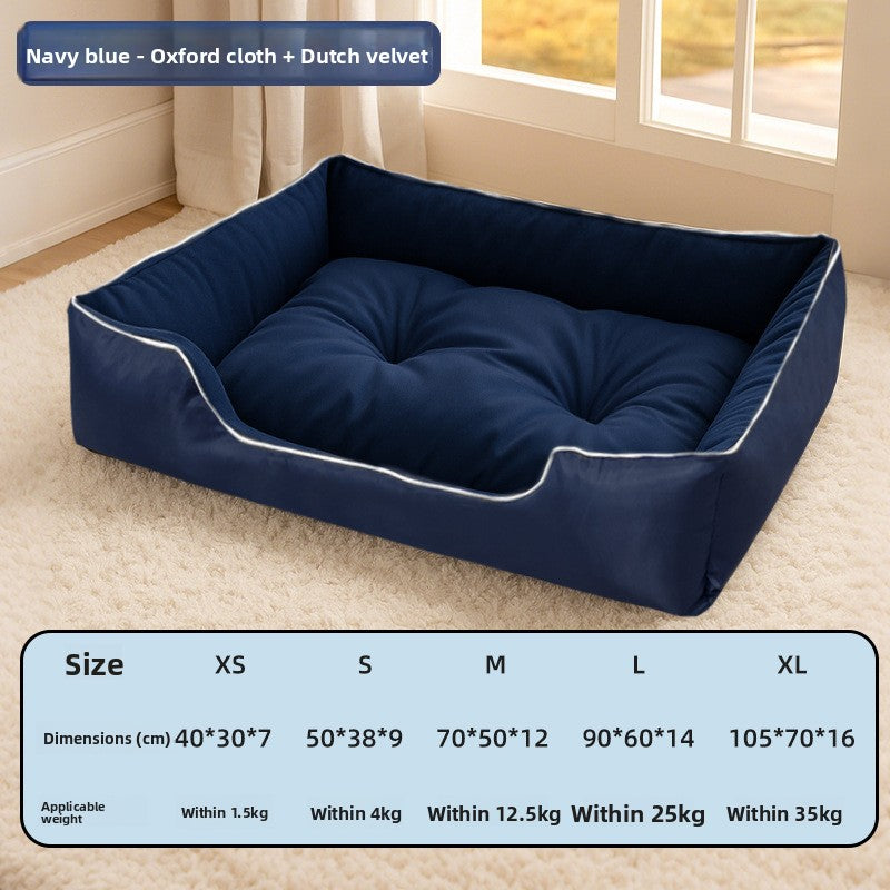 Waterproof Oxford dog crate mat with soft velvet top, photo 21 of 68