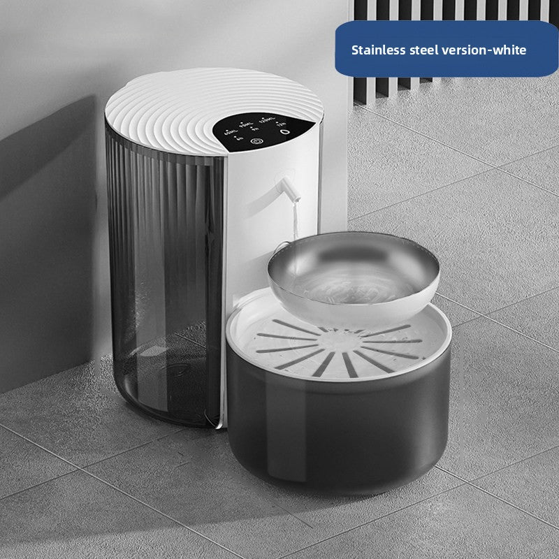 Automatic Pet Water Dispenser with Wireless Infrared Sensor and Replaceable Filter, 2L