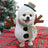 Standing snowman Christmas costume for dogs and cats