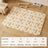 Soft suede pet blanket with cute bear pattern, product image 40