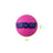 Purple textured vinyl dog ball on plain white background - photo 5