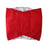 Reusable dog hygiene pants with hook and loop fastening, in use with a pet