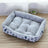 Suede Plush Pet Bed Mat for Dogs and Cats, All-Season Cushion