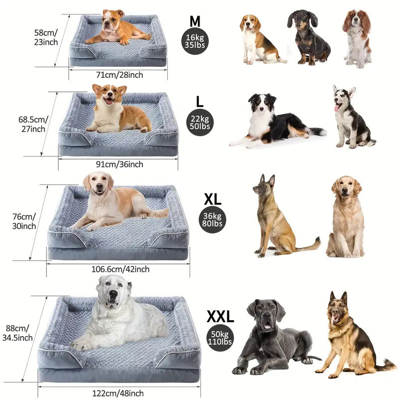Removable Washable Pet Sofa Bed