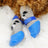 Waterproof silicone dog socks set of four, available in 3 colours, image 3
