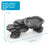 Resin rock turtle basking platform and reptile hide in Style BG0963