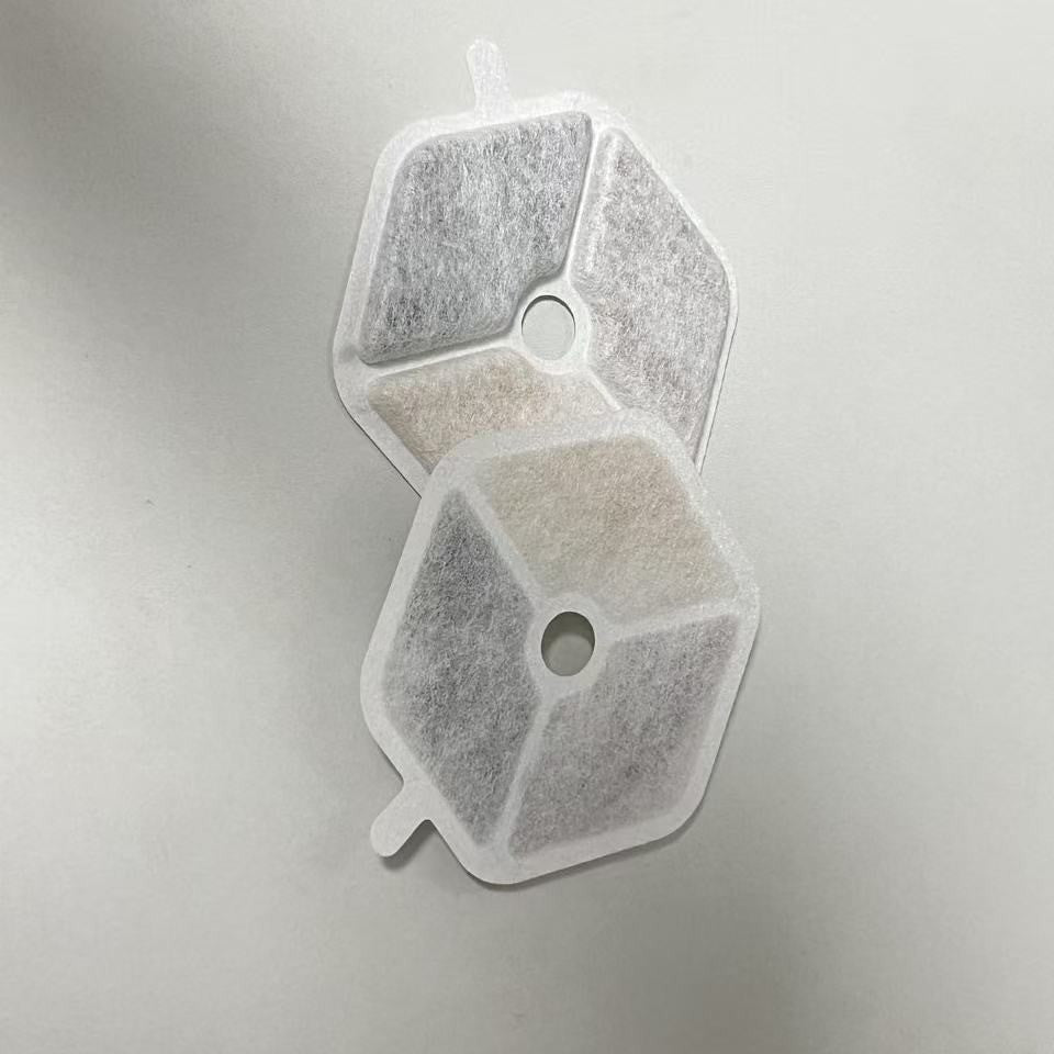 Replacement Filter Element with White Cotton for SmartoO Pet Water Fountains, Model LC021