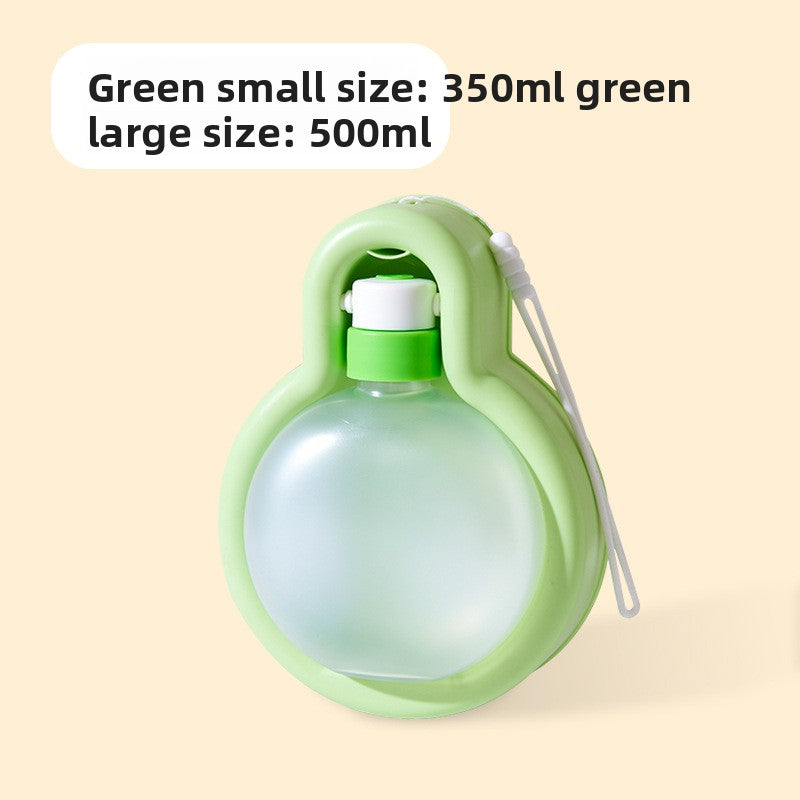 Portable Pet Water Bottle with Feeder