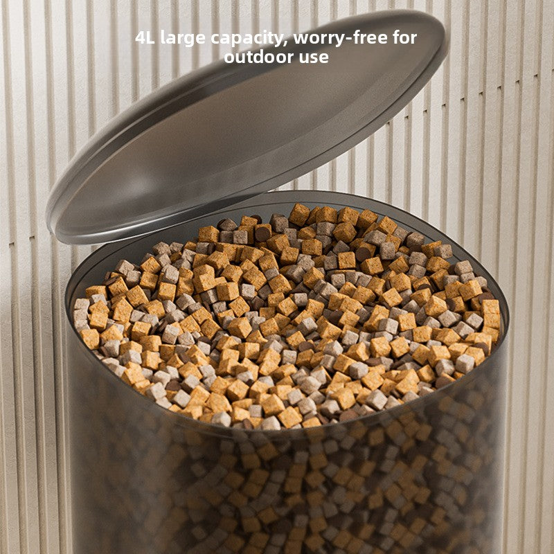 Smart WiFi Automatic Pet Feeder 4L with App Control and Timed Portion Feeding