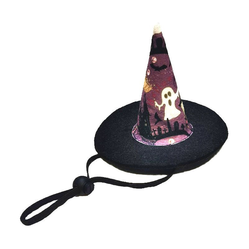 Halloween felt bat wings for dogs and cats, showing size and shape