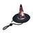 Halloween felt bat wings for dogs and cats, showing size and shape