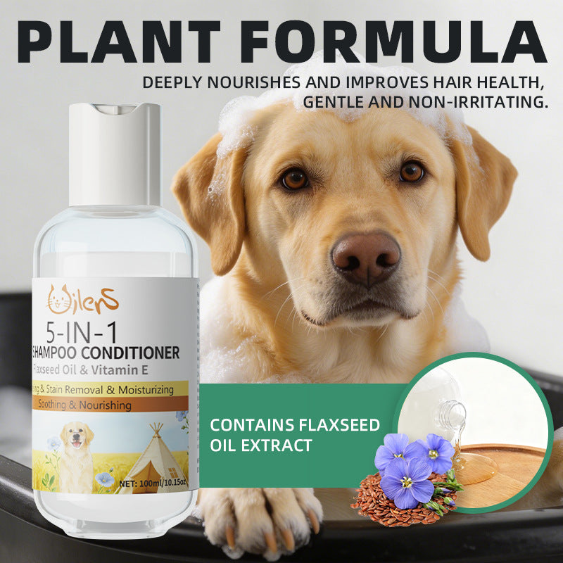 Pet Shampoo 100ml with Rosemary, Jojoba or Ginseng Extracts