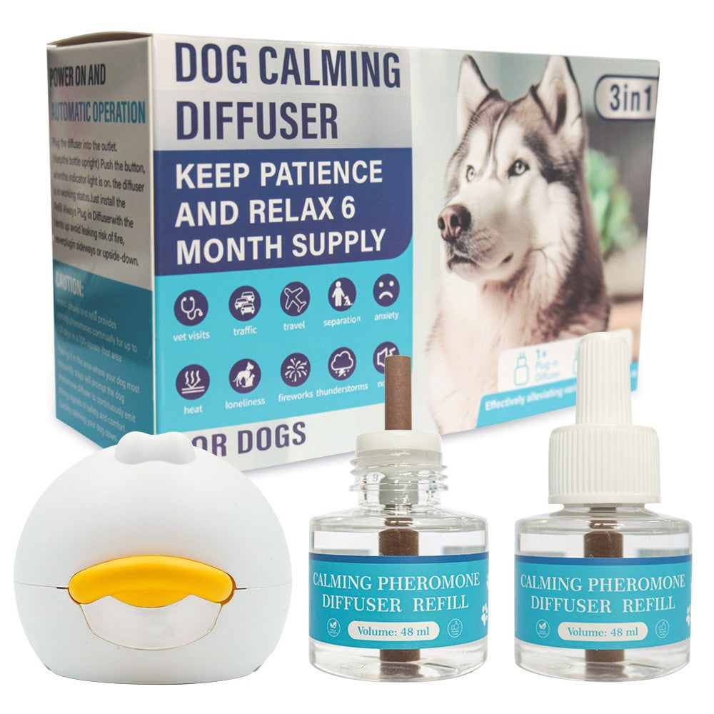 Calming Pheromone Diffuser Starter Set with Refills, UK Plug