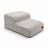 Soft sponge pet stairs with washable cover in Grey 2 Step