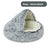 Shell shaped semi-enclosed cat bed, photo 10 of 58