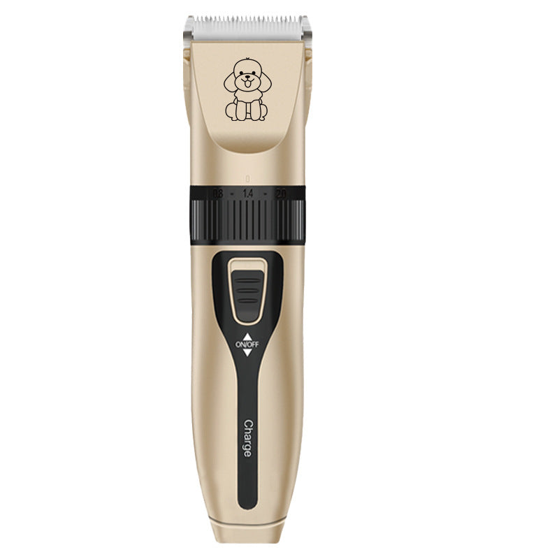 Cordless Pet Hair Clipper with Upgraded Ceramic Blade and Combs