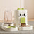 Detachable Split-Type Cat Feeder and Water Bowl Set with Measure Markings