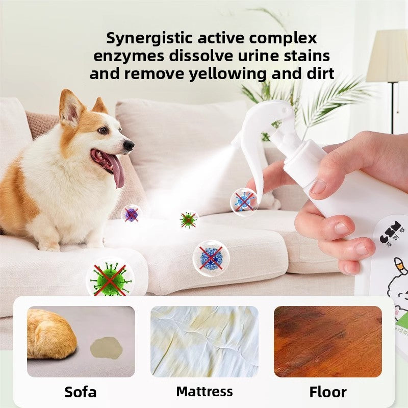 Bio-Enzyme Pet Deodorising Spray, Green Tea or White Peach