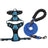 Adjustable dog harness and lead set shown in ten colours