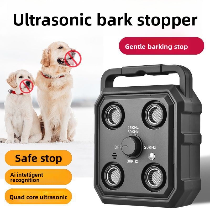 Ultrasonic Dog Bark Deterrent, Handheld Anti-Bark Trainer