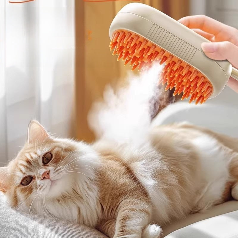 Pet Spray Massage Brush, Anti-Static Mist Comb for Dogs and Cats