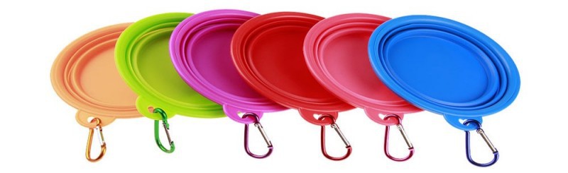 Collapsible foldable travel bowl for dogs and cats, view 56