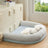 Removable washable dog bed with sponge filling, main product photo