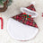 Christmas plaid hooded cape for cats and dogs