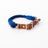 Braided cotton rope dog lead or collar in 25 colour options