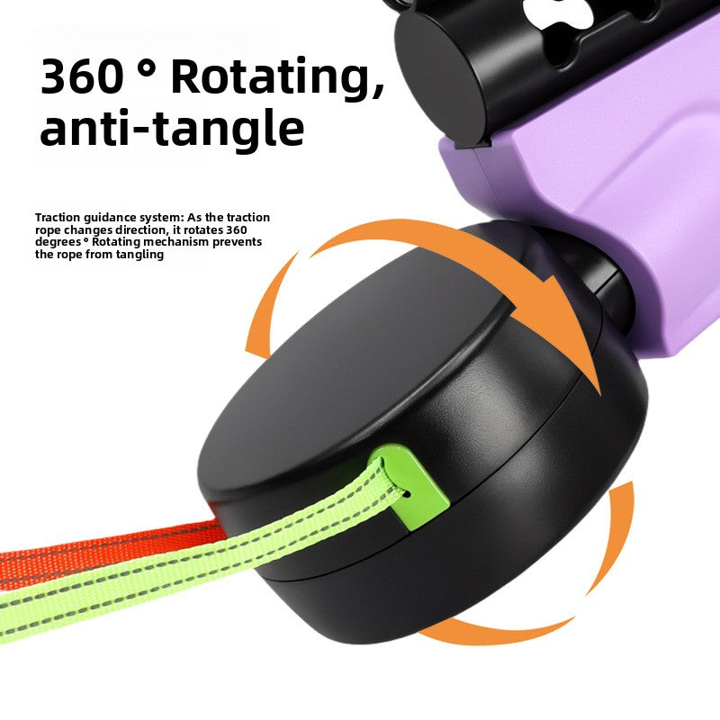 Retractable dog lead with built-in LED torch, product image 2